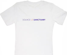 Load image into Gallery viewer, Solace Sanctuary T-Shirt White
